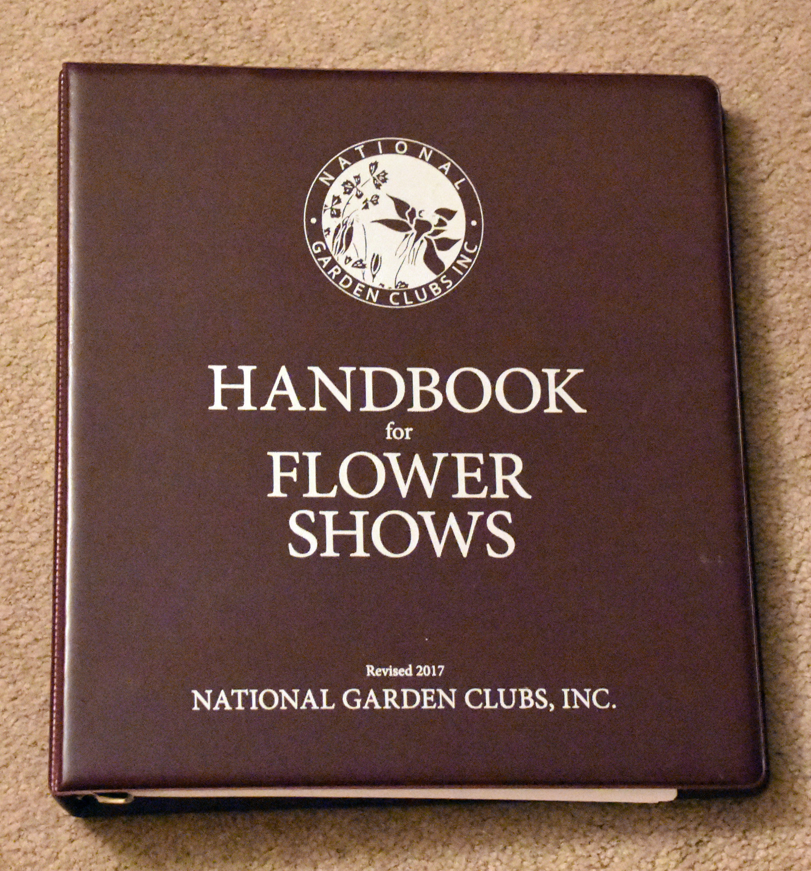 Handbook for Flower Shows
